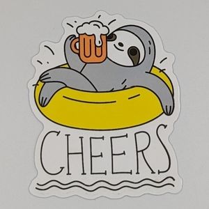Sloth Sticker